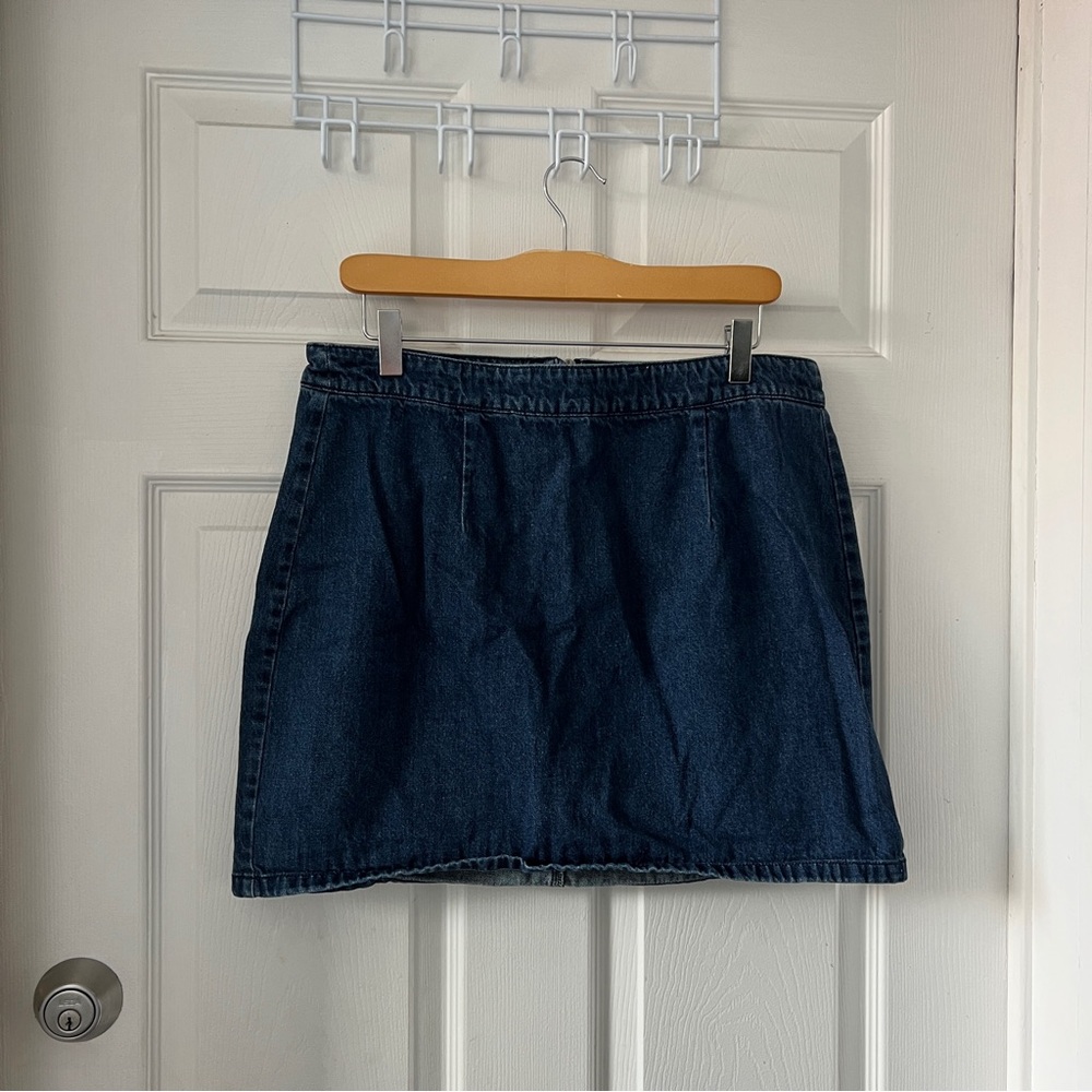 Old Navy Dark Blue Mini Skirt